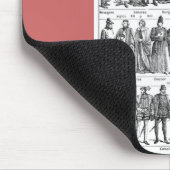 履歴コスチューム マウスパッド (コーナー)