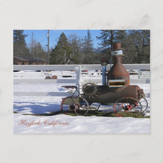 履歴スチームエンジントラクタ… ポストカード (正面)