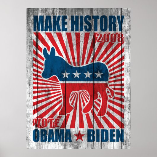 履歴ポスターの作成 ポスター (正面)