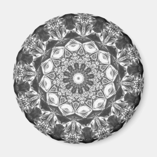 履歴万華鏡のように千変万化するパターン07 マグネット (正面)