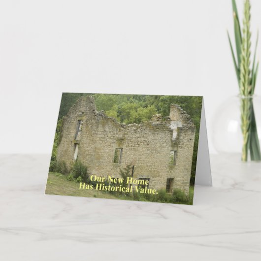 履歴値ホーム2 – 住おもしろい所の変更 案内状 (正面)