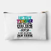 履歴先生のみフルタイム数々のタスク アクセサリーポーチ (裏面)