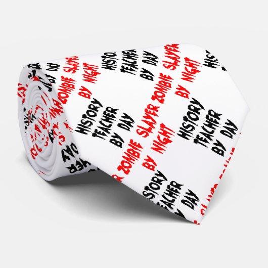 履歴先生ゾンビジョーク ネクタイ (ロール)