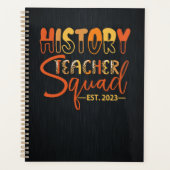 履歴先生分隊2023 プランナー手帳 (正面)