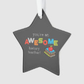 履歴先生感謝の日素晴らし, オーナメント (正面)