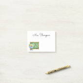 履歴先生感謝ギフトノート ポストイット (デスク上)