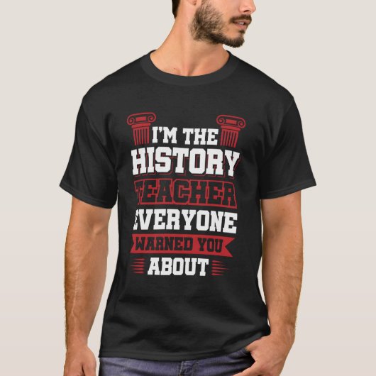 履歴先生社会勉強 Tシャツ (正面)