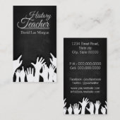 履歴先生 名刺 (正面/裏面)