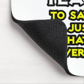 履歴先生...私が間違っていないと仮定 マウスパッド (コーナー)