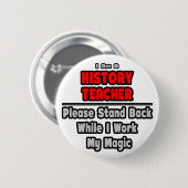 履歴先生...自分の魔法 缶バッジ (正面&裏面)