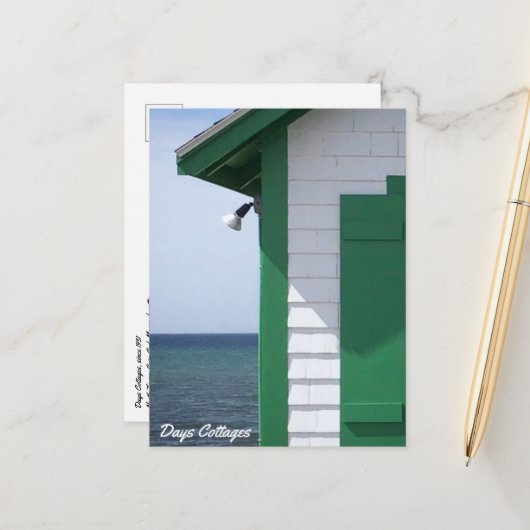 履歴日コテージはがき ポストカード (正面/裏面インサイチュ)