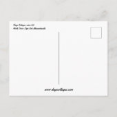 履歴日コテージはがき ポストカード (裏面)