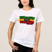 履歴月のTシャツの強化と教育 トライブレンドTシャツ (正面)