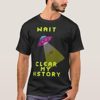 履歴澄んを待つ Tシャツ