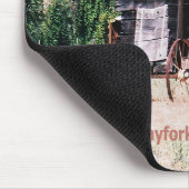 履歴金ゴールドラッシュワゴン…... マウスパッド (コーナー)