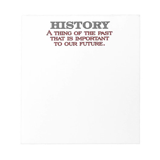 履歴 ノートパッド (正面)