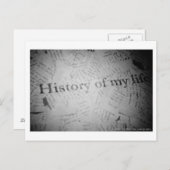 履歴 ポストカード (正面/裏面)