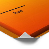 履歴、マヤ、番号システム ポスター (角)