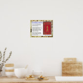 履歴、中世、二次ソース ポスター (キッチン)