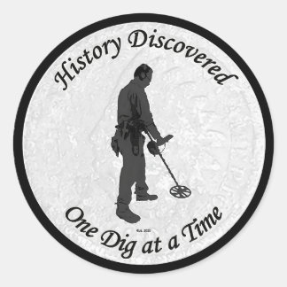 履歴YouTubeチャンネルをテーマにしたステッカーを発見 ラウンドシール