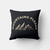 山々お願い クッション (裏面)