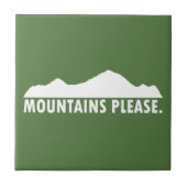 山々お願い タイル (正面)