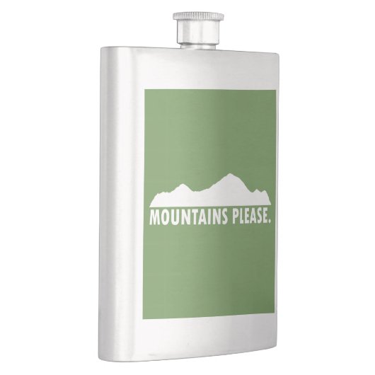 山々お願い フラスク (右)