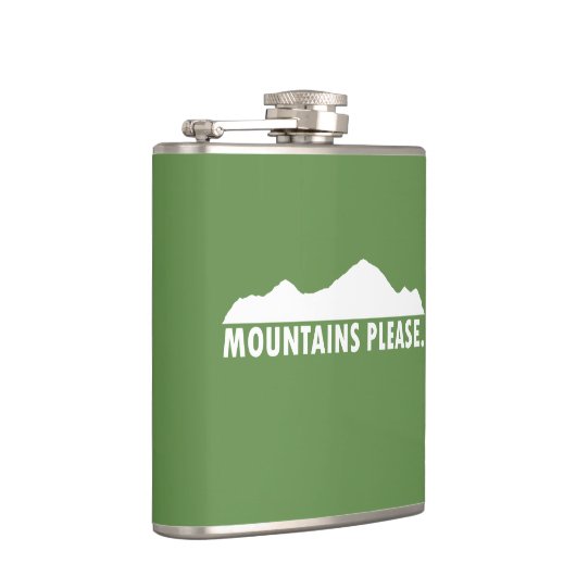 山々お願い フラスク (右)