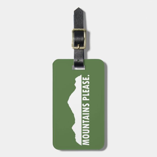 山々お願い ラゲッジタグ (正面縦)