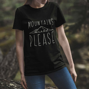 山々お願い Tシャツ