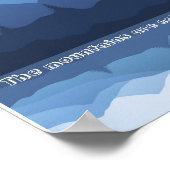 山々がポスターを呼んでいる ポスター (角)