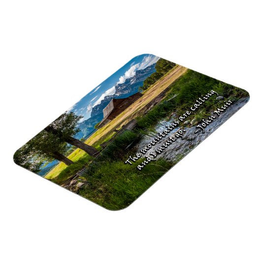 山々が呼び出している私は行かなければならない – ミュア マグネット (左側)