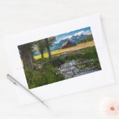 山々が呼び出している私は行かなければならない – ミュア 長方形シール (封筒)