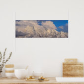 山々が呼び出している – ワサッチ山脈 – ユタ ポスター (キッチン)