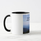 山々が呼び寄せていて私は行かなければならない。ジョン・ミュア マグカップ (左)