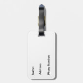 山々が呼び寄せていて私は行かなければならない。 ラゲッジタグ (裏面縦)