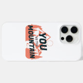 山々が呼び寄せていて行かねばならない Case-Mate iPhoneケース (裏面 (横))