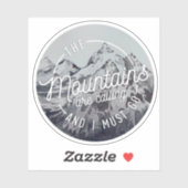 山々が呼び掛けてきて見積もりをしなければならない シール (シート)