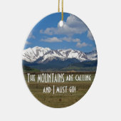 山々が呼んでいる…オーナメント セラミックオーナメント (右)