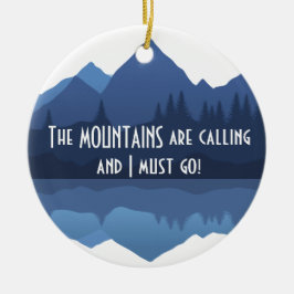 山々が呼んでいる…オーナメント セラミックオーナメント