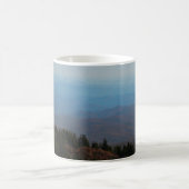 山々が呼んでいる 風景写真 コーヒーマグカップ (中央)