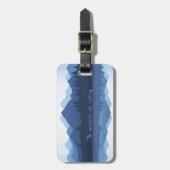 山々が荷札を呼んでいる ラゲッジタグ (正面縦)