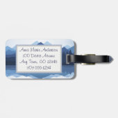 山々が荷札を呼んでいる ラゲッジタグ (裏面横)