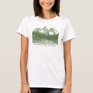 山々が…デザインTシャツ Tシャツ