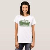 山々が…デザインTシャツ Tシャツ (正面フル)