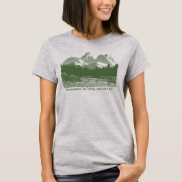 山々が…デザインTシャツ Tシャツ