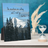 山々が… フォトプラーク (側面)