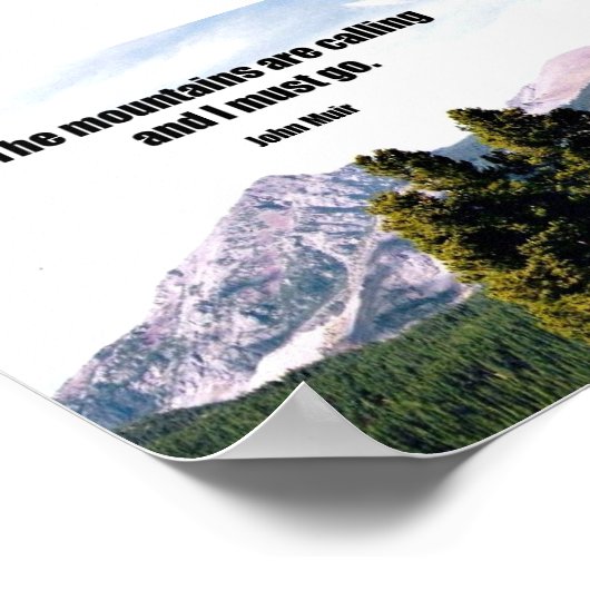 山々が… ポスター (角)