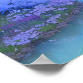 山々がAzureストリームを受け入れる ポスター (角)