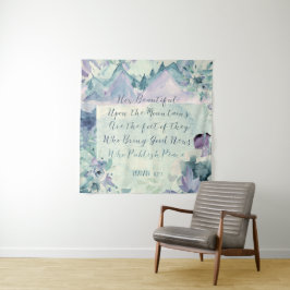 山々のタペストリーの美しさ タペストリー